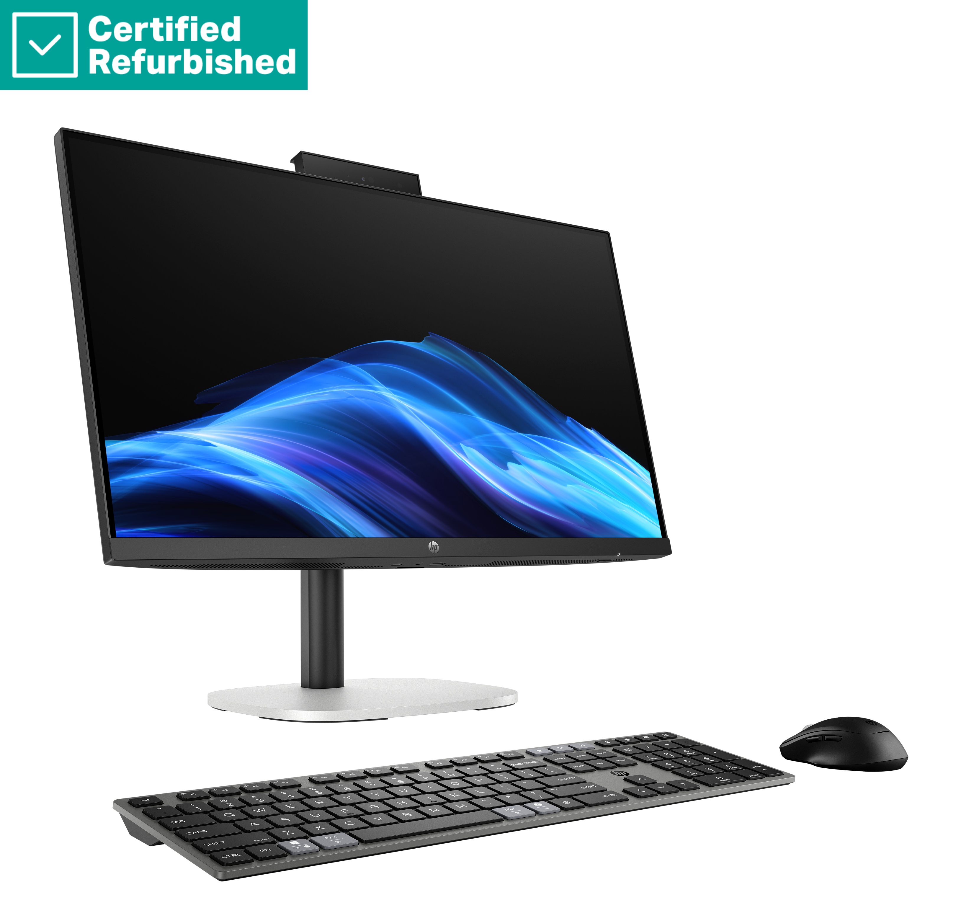 RENEW SILVER HP ProStudio 4 AIO All-In-One 24 - Ultra 7-265T, 32GB, 1TB SSD, 23.8 Non-Touch AG, USB Mouse, Win 11 Pro, 1 years