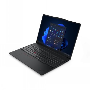 Lenovo ThinkPad E16 G3 Intel - Black - 16 " - IPS - WUXGA - 1920 x 1200 pixels - Anti-glare - Intel Core Ultra 5 - 226V - 16 GB - Soldered LPDDR5X - Solid-state drive capacity 512 GB - Intel Arc Graphics 130V - Windows 11 Pro - 802.11ax - Bluetooth versio