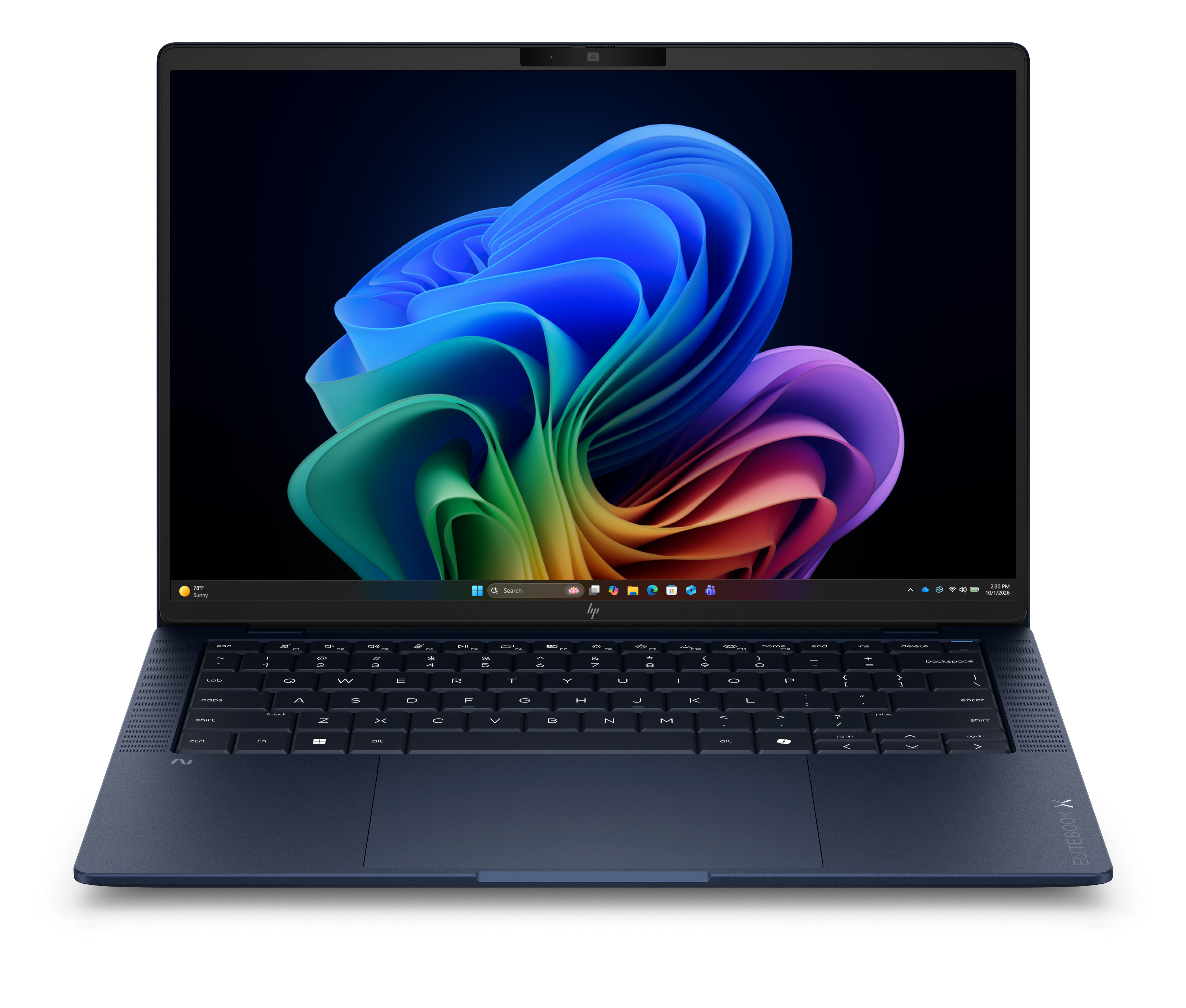 HP EliteBook X G2i 14 - Ultra 7-365H, 32GB (2x16), 512GB SSD, 14“ 1920x1200, 800-nit AG, LBL, Touch , SureView, 5MP IR cam, 5G Modem, US backlit keyboard, 68Wh, Atmospheric Blue, Win 11 Pro, 3 years