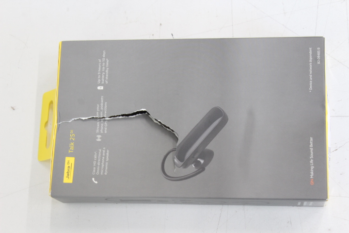 Jabra Talk 25 SE - Hands free device - Noise-canceling - 8.6 g - Black - DAMAGED PACKAGING - Volume control