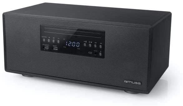Muse - Bluetooth Micro System - M-692 BTC - 2 x 30 W - Bluetooth - Wireless connection - NFC features - Black