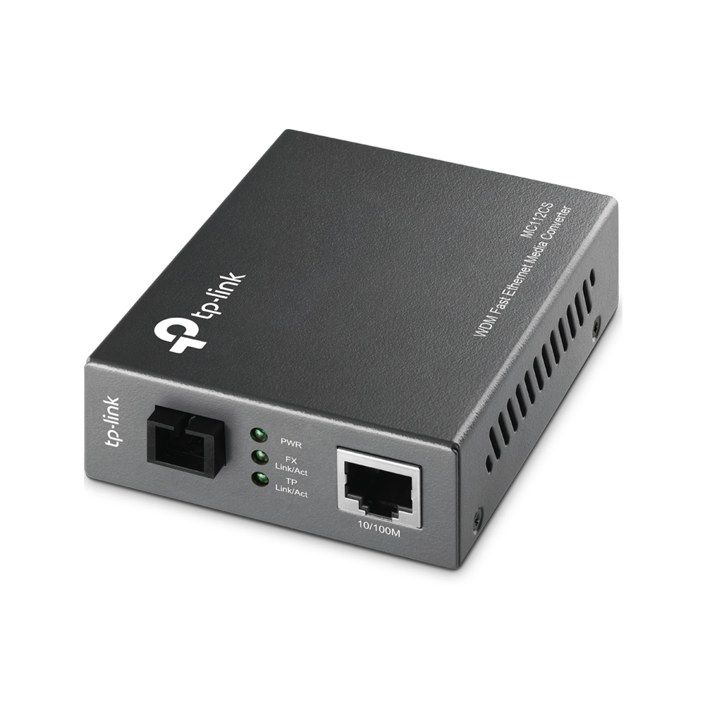 TP-LINK - VDM Media Converter - MC112CS - 10/100M RJ45 port