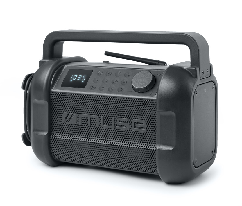 Muse - M-928 FB - Radio Speaker - Waterproof - Bluetooth - Wireless connection - Portable - NFC features - Black