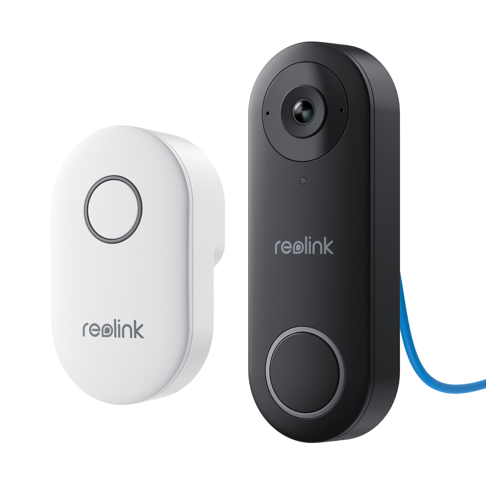 Reolink - D340P Smart 2K+ Wired PoE Video Doorbell with Chime