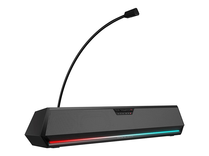 Edifier 7.1 Surround Gaming Speaker - G1500 BAR - 2.5 W + 2.5 W - Bluetooth - Wireless connection - Black