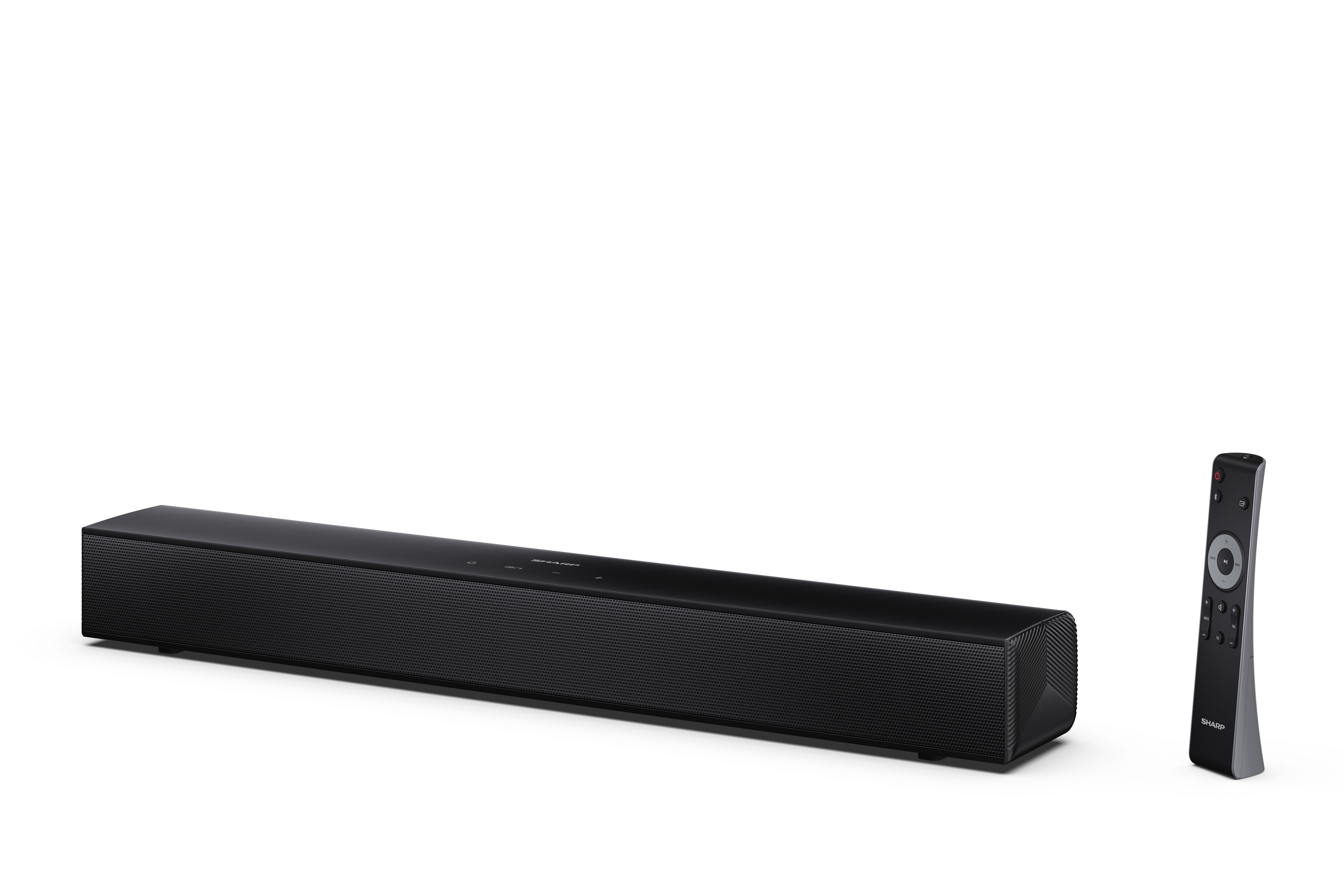 Sharp Compact 2.0 Soundbar - HT-SB121 - 120 W - Bluetooth - Wireless connection - Black