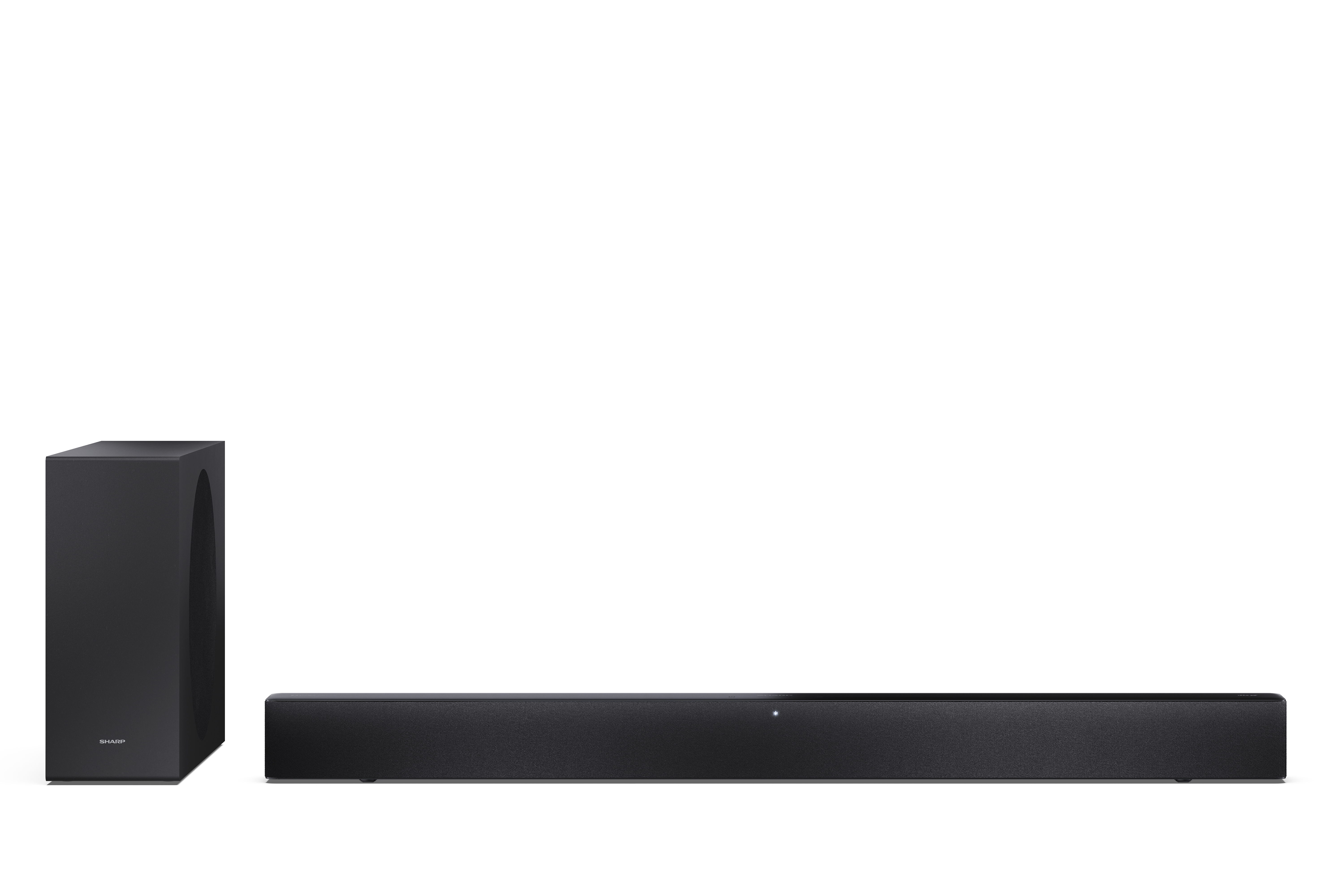 Sharp 2.1 Dolby Atmos/DTS Virtual:X Soundbar with Slim Wireless Subwoofer - HT-SBW310 - 330 W - Bluetooth - Wireless connection - Black