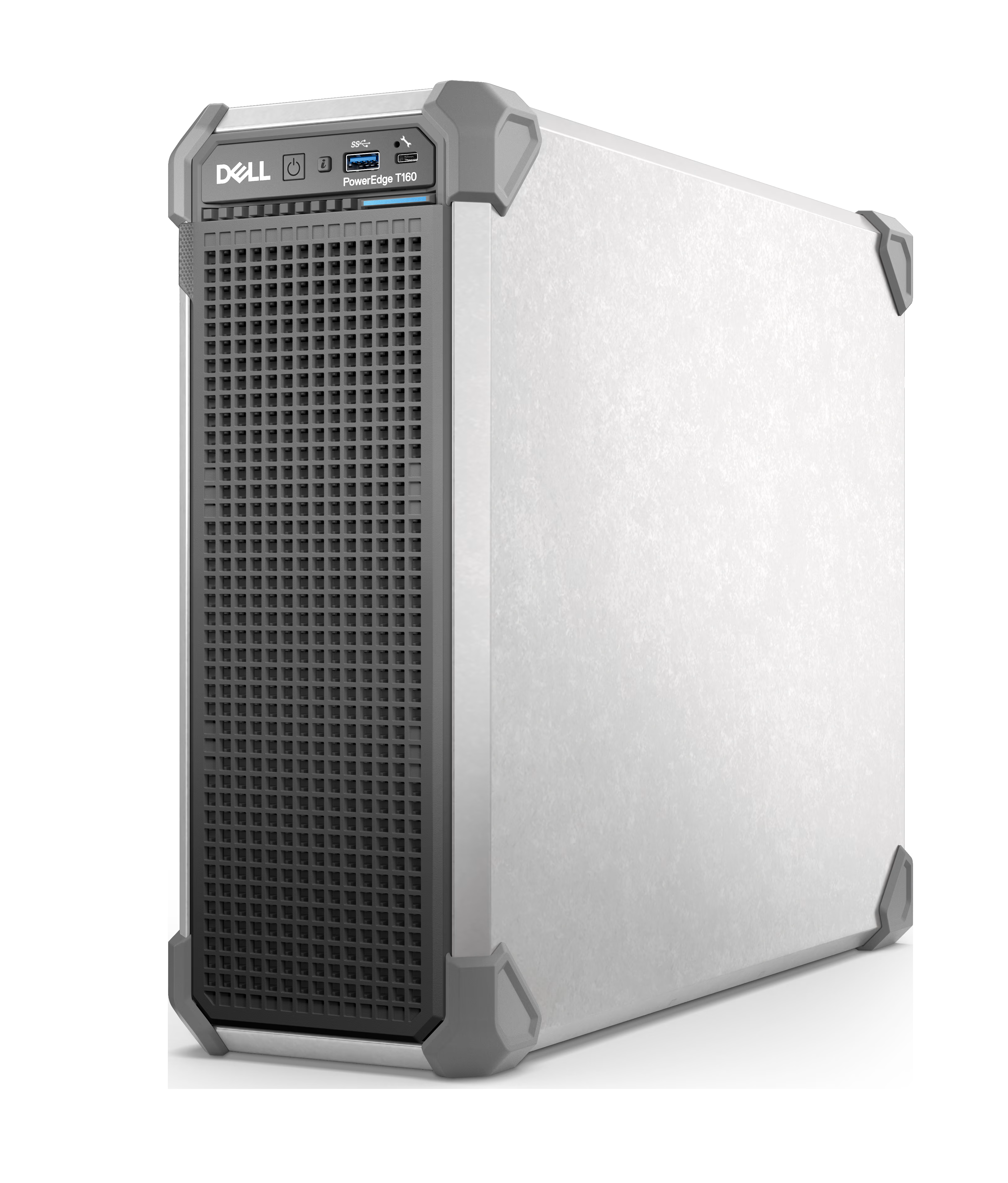 Dell PowerEdge - T160 - Tower - Intel Xeon 6 - 1 - 6315P - 4 - 4 - 2.8 GHz - 1x16GB/1x480GB - Up to 3 x 3.5" - iDRAC9 Enterprise - Power supply 300 W - No OS - Warranty Basic NBD, 36 month(s)