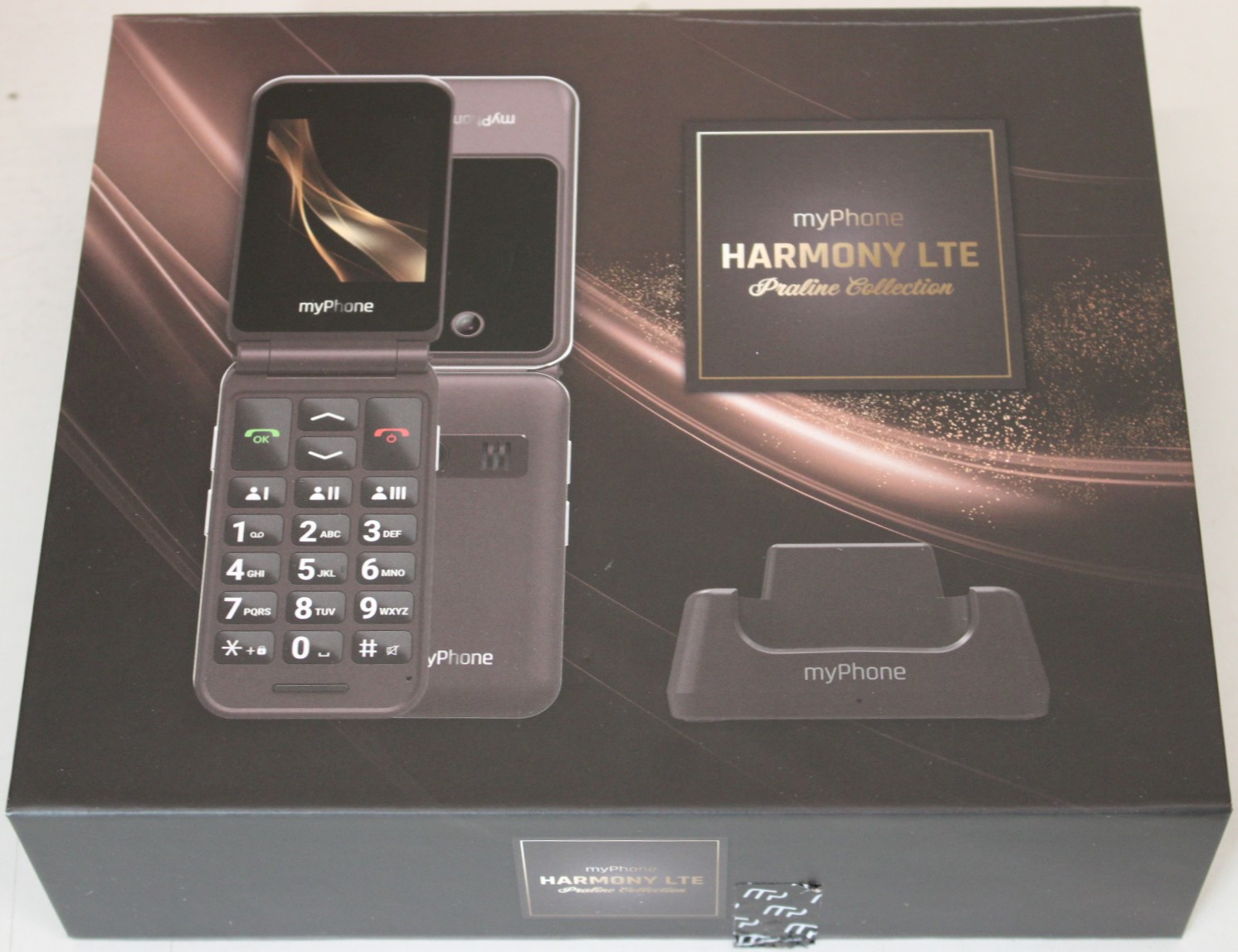 SALE OUT. myPhone Harmony LTE Praline Collection (Chocolate) Nano SIM 2.8" IPS 380x240/128MB/48MB RAM/SD Card/4G LTE - myPhone Harmony LTE Praline Collection - Brown - 2.8+1.44 " - IPS - 48 MB - 128 MB - Single SIM - MicroSD - Bluetooth - 5.1 - Main camer