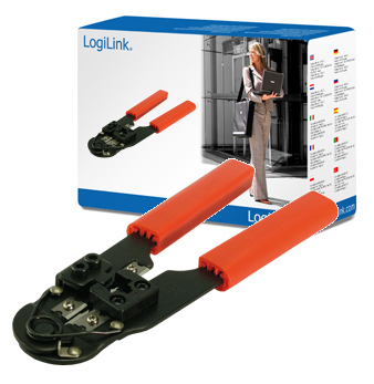 Logilink - Crimping tool for RJ45 with cutter metal