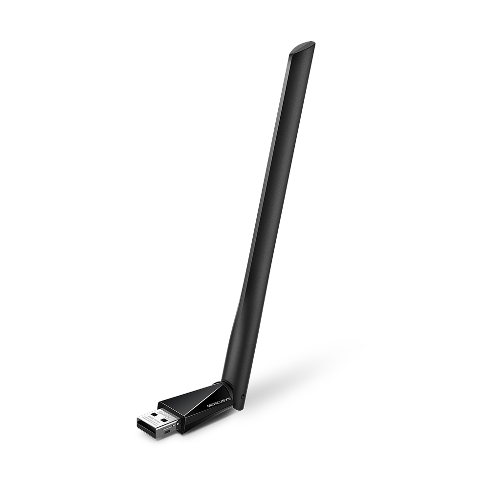 Mercusys - AC650 High Gain Wireless Dual Band USB Adapter - MU6H