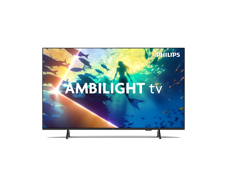 Philips 4K Ambilight TV - 65PUS8010/12 - 65 - Smart TV - TITAN OS - UHD - Black