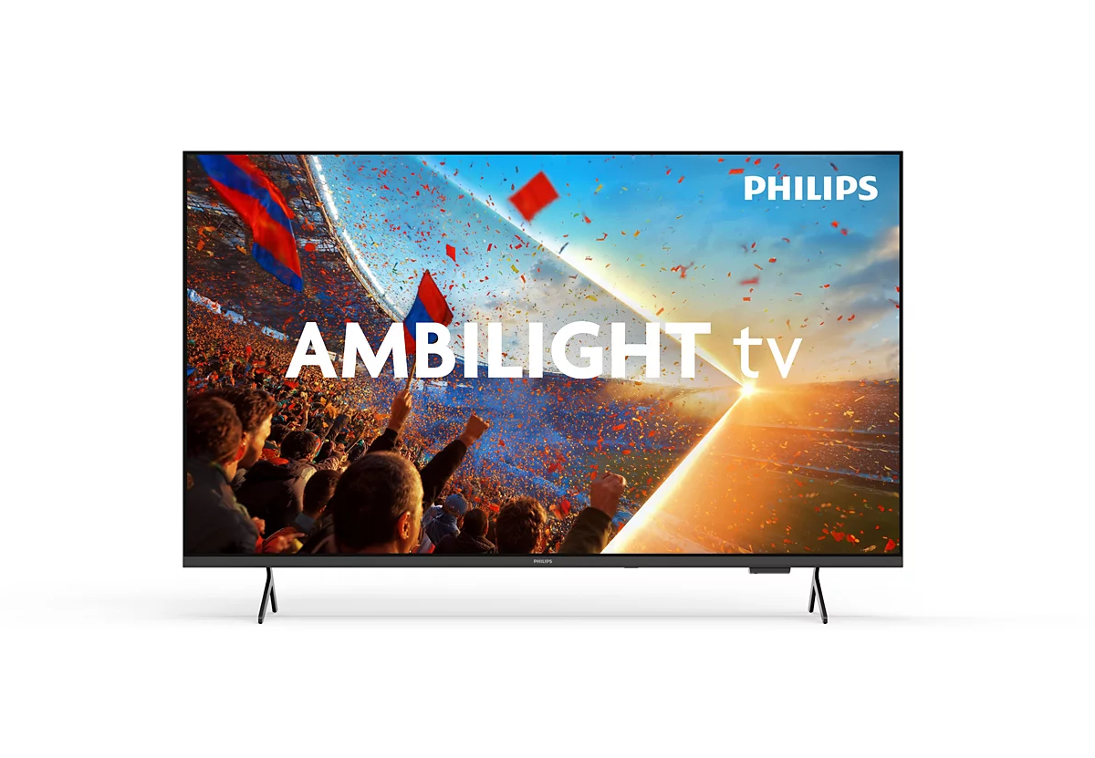 Philips - LED 4K Ambilight TV - 55PUS8001/12 - 55 - Smart TV - TITAN OS - UHD - Black