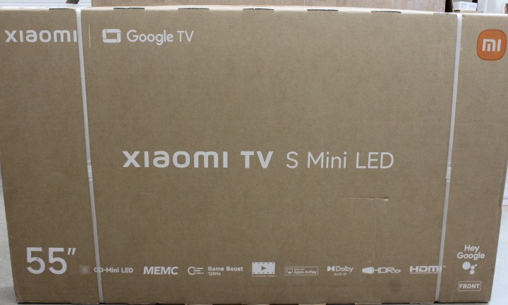 SALE OUT. Xiaomi TV S Mini LED 55 2026 - SALE OUT. Xiaomi S Mini LED 2026 - 55 - Smart TV - Google TV - 4K UHD - Dark Grey - DAMAGED PACKAGING