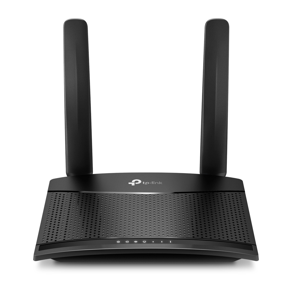 TP-LINK - 4G LTE Router - TL-MR100 - 802.11n - 300 Mbit/s - 10/100 Mbit/s - Ethernet LAN (RJ-45) ports 2 - Mesh Support No - MU-MiMO No - 4G - Antenna type 2xDetachable External Antennas