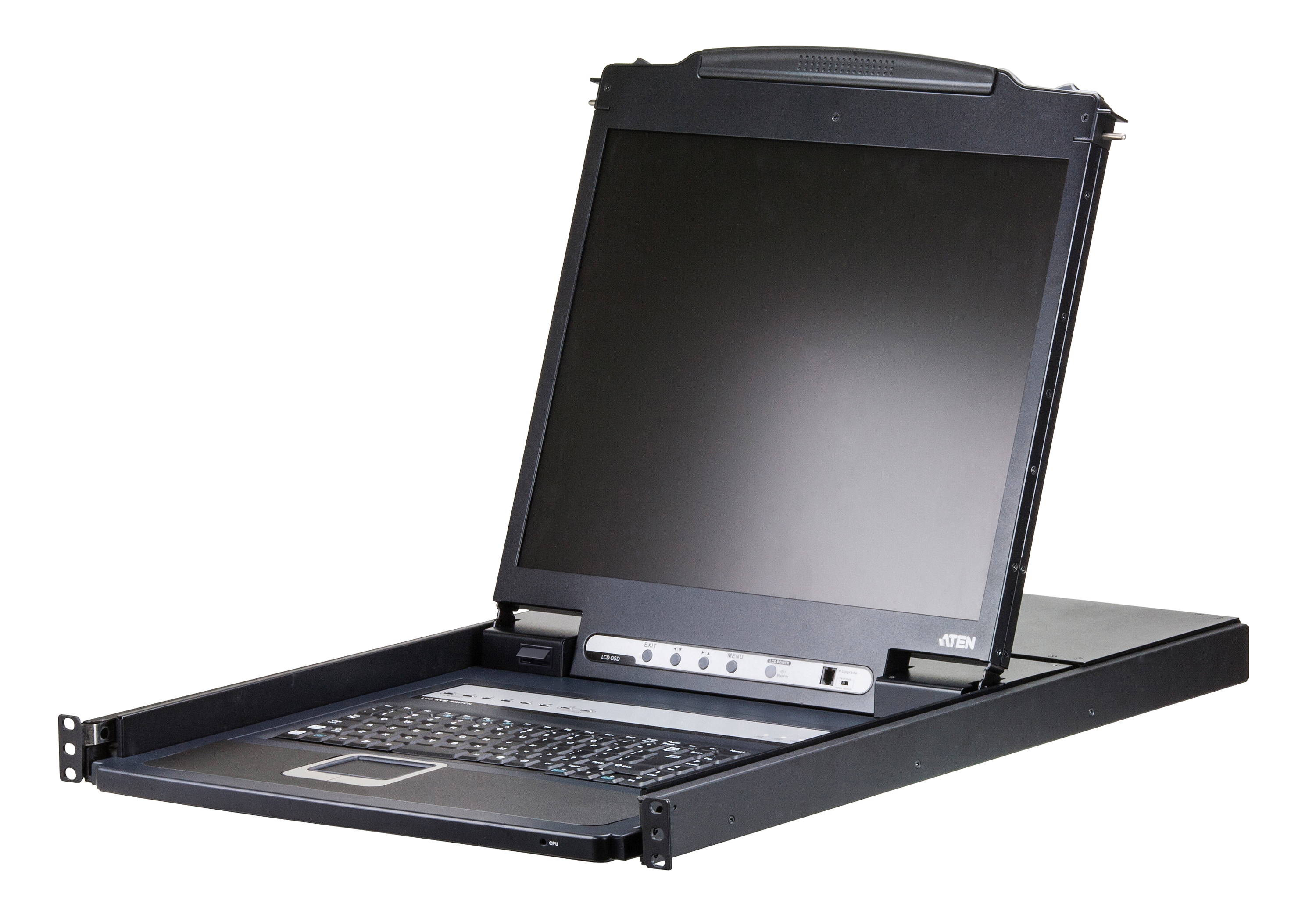 Aten - 8-Port PS/2-USB VGA 19" LCD KVM Switch - CL1308N-ATA-AG