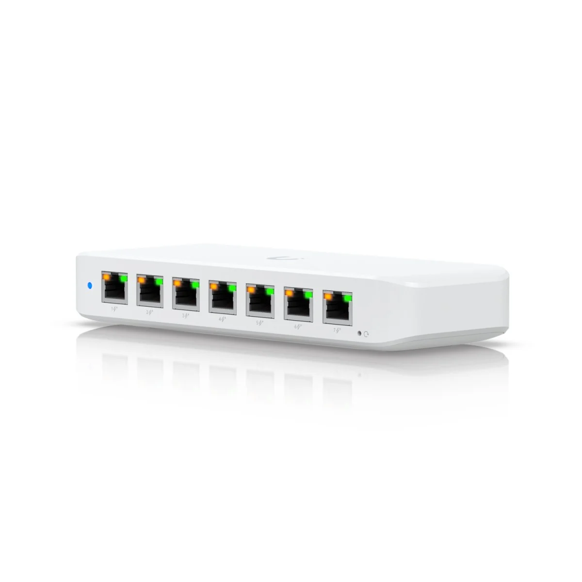 Ubiquiti - Switch - USW-Ultra - Managed L2 - Rackmountable - Gigabit Ethernet (copper) ports quantity 8 - PoE/Poe+ ports quantity 7