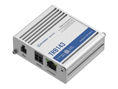 Teltonika - LTE Cat 4 M-Bus - TRB143 - 10/100/1000 Mbit/s - Ethernet LAN (RJ-45) ports 1 - Mesh Support No - MU-MiMO No - 4G