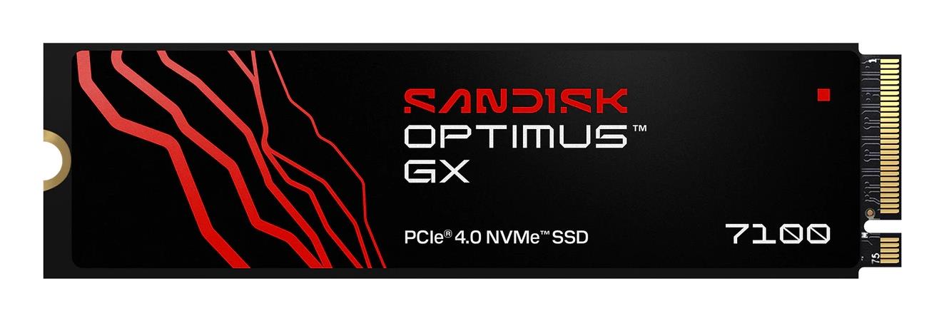SSD|SANDISK|600xTBW rating|MTBF 1750000 h|Read speed 7250 MB/s|Write speed 6900 MB/s|NVMe Yes|PCI Express 4.0|M.2|1000 GB|SDSP71100TAN-000E0