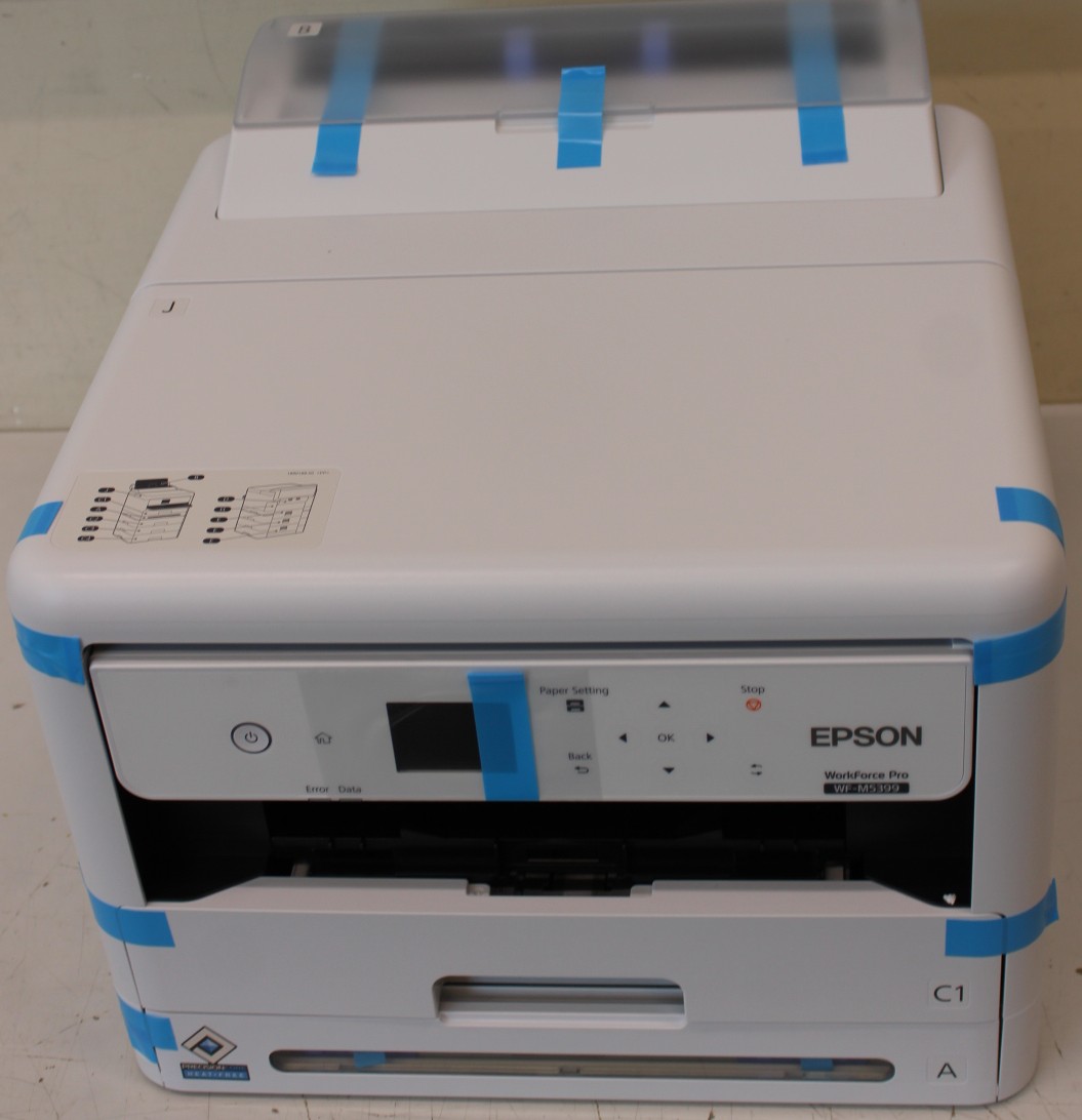 SALE OUT. Epson WorkForce Pro WF-M5399DW - SALE OUT. - Epson WorkForce Pro - WF-M5399DW - Inkjet - Mono - Inkjet Printer - Wi-Fi - Grey - DAMAGED PACKAGING