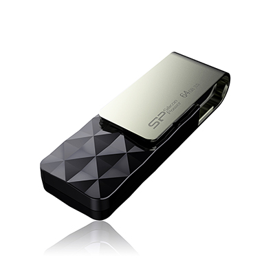 Silicon Power - Blaze B30 - 64 GB - USB Type-A - Black