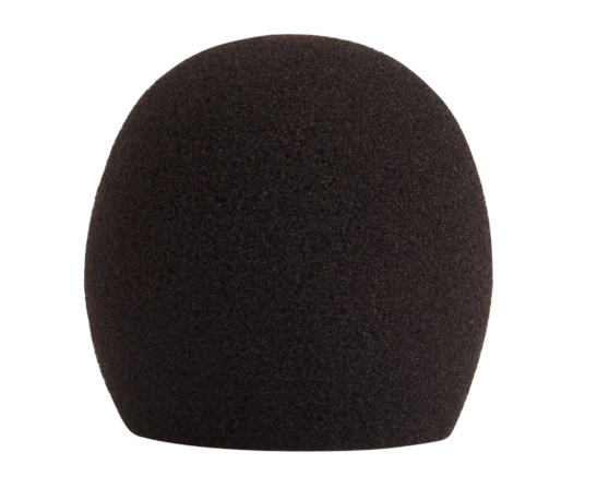 Shure - Windscreen for All Shure Ball Type Microphones - SH A58WS-BLK