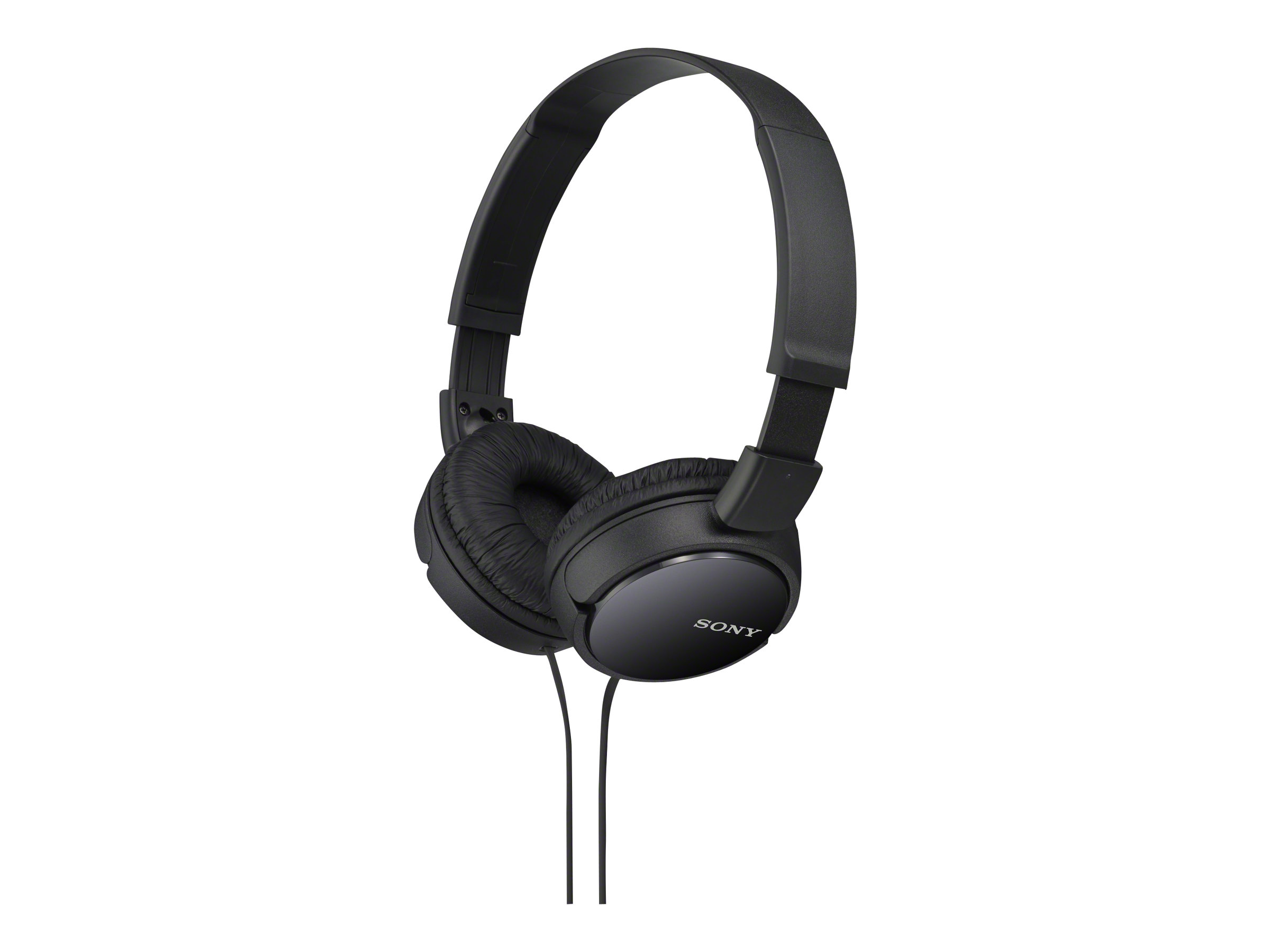 Sony - MDR-ZX110APB.CE7 - Headband/On-Ear - Microphone - Black