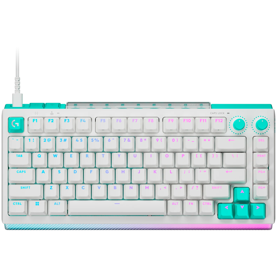 LOGITECH G512 X 75 - WHITE - US INT'L - USB- EMEA28i-935