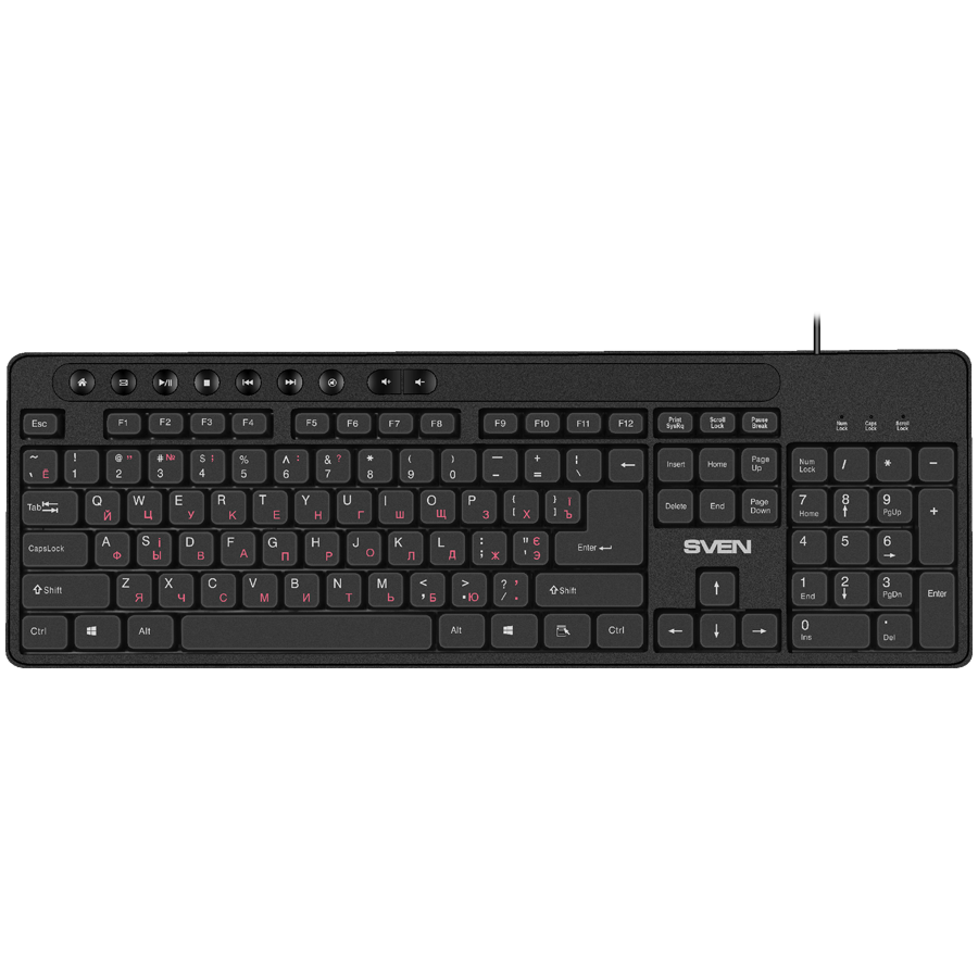 Keyboard SVEN KB-C3060 black