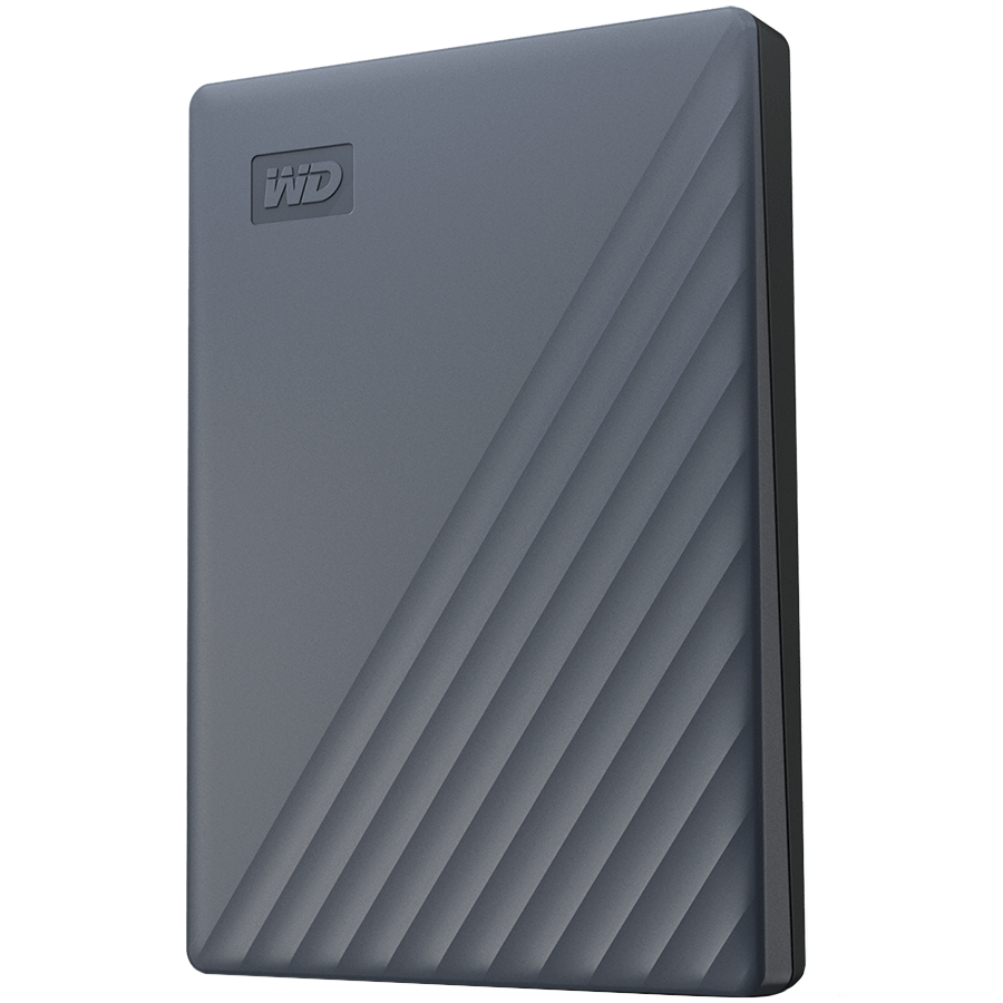 External HDD|WESTERN DIGITAL|My Passport|WDBY3J0060BGY-WESN|6TB|USB-C|Colour Grey|WDBY3J0060BGY-WESN