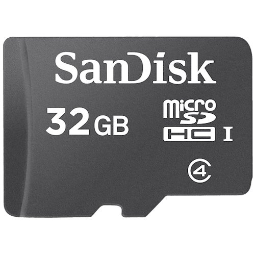 SANDISK 32GB microSDHC Class 4 Memory Card