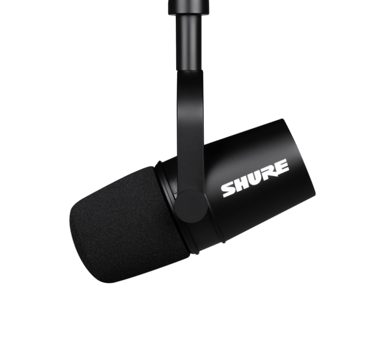 Shure - Podcast Microphone - MV7X - Black
