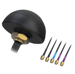 Teltonika - Combo Mimo Mobile/GNSS/Wi-Fi Roof SMA Antenna - PR1KCO28 - Screw mounted - 1575.42-1610 GHz - Antenna connector type SMA Male