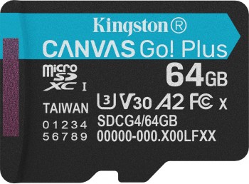 MEMORY MICRO SDXC 64GB UHS-I/1PACK SDCG4/64GBSP KINGSTON