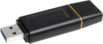 Kingston - DataTraveler Exodia - 128 GB - USB Type-A - Black