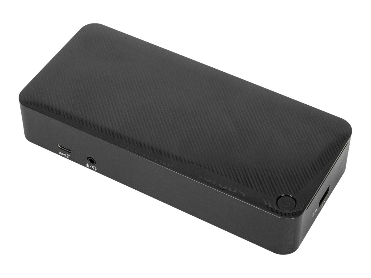 Targus - USB-C Universal DV4K Docking Station with 100W Power Delivery - DOCK182EUZ - Black