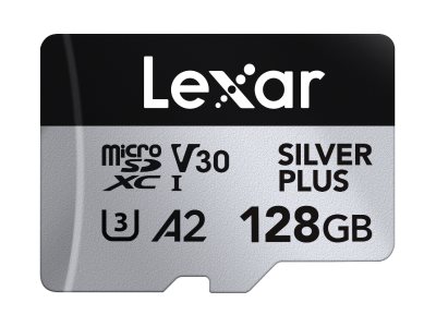 Lexar SILVER PLUS - 128 GB - microSDXC - Flash memory class 10