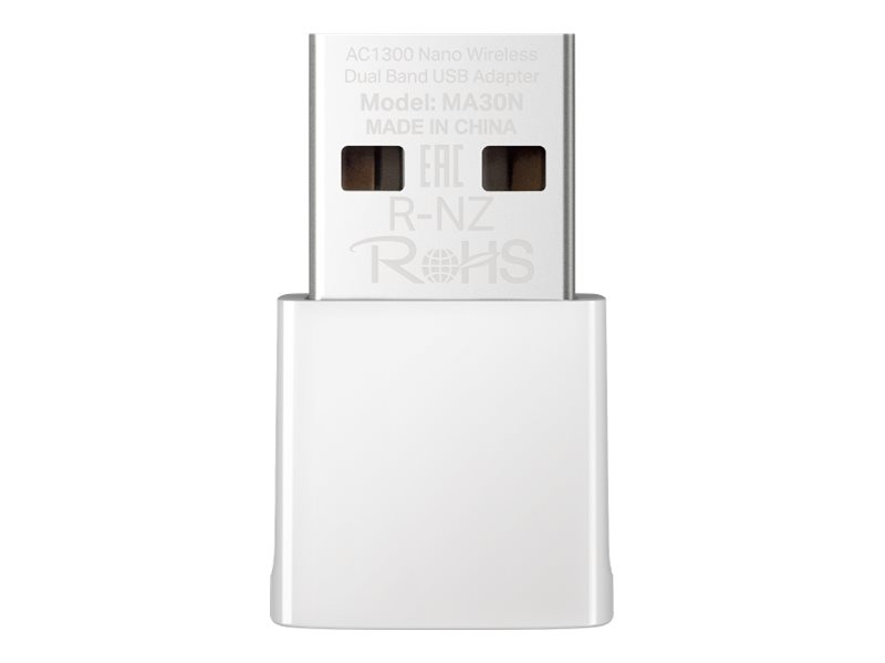 Mercusys AC1300 Nano Wireless Dual Band USB Adapter - Mercusys - AC1300 Nano Wireless Dual Band USB Adapter
