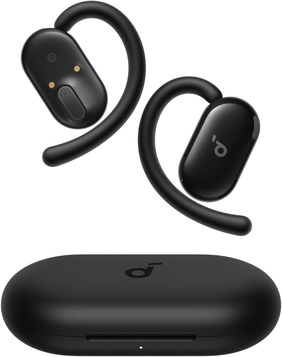 Anker Soundcore - Open-Ear Headphones - V20i - Bluetooth - Open-Ear - Microphone - Black - Wireless