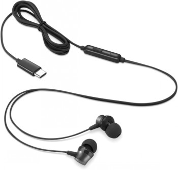Lenovo - USB-C Wired In-Ear Headphones (with inline control) - 4XD1J77351
