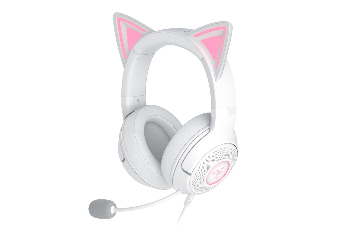 Razer - Headset - Kraken Kitty V2 - Yes - Wired - Over-ear