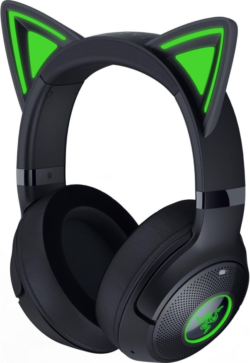 Razer - Headset - Kraken Kitty V2 BT - Yes - Bluetooth - Over-ear - Wireless