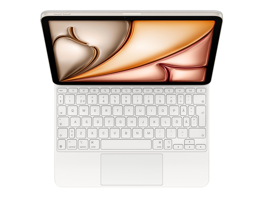 Apple Magic Keyboard for iPad Air 11-inch (M3) - Swedish - White - Apple