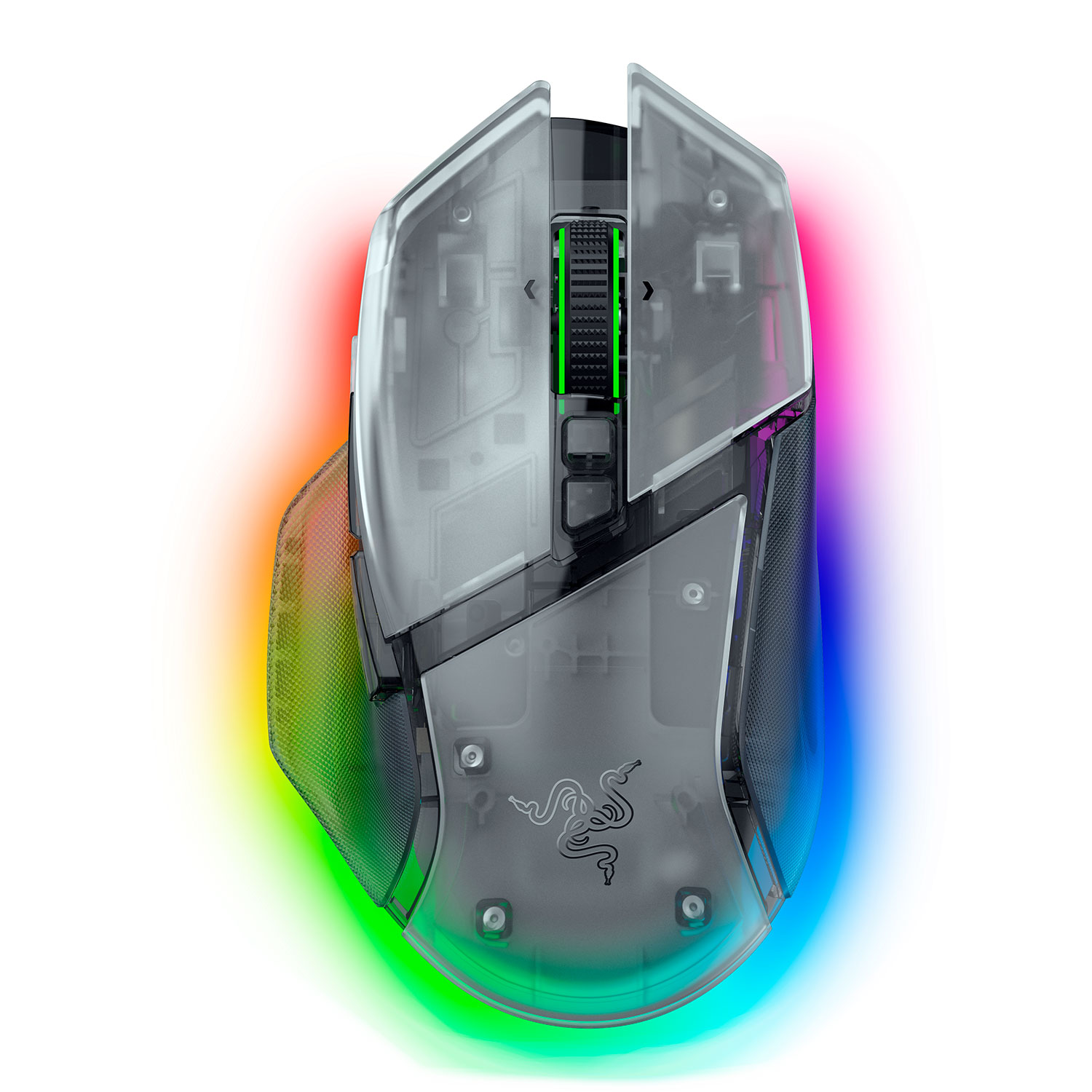 Razer Gaming Mouse - Basilisk V3 Pro 35K - Wireless - Phantom White Edition
