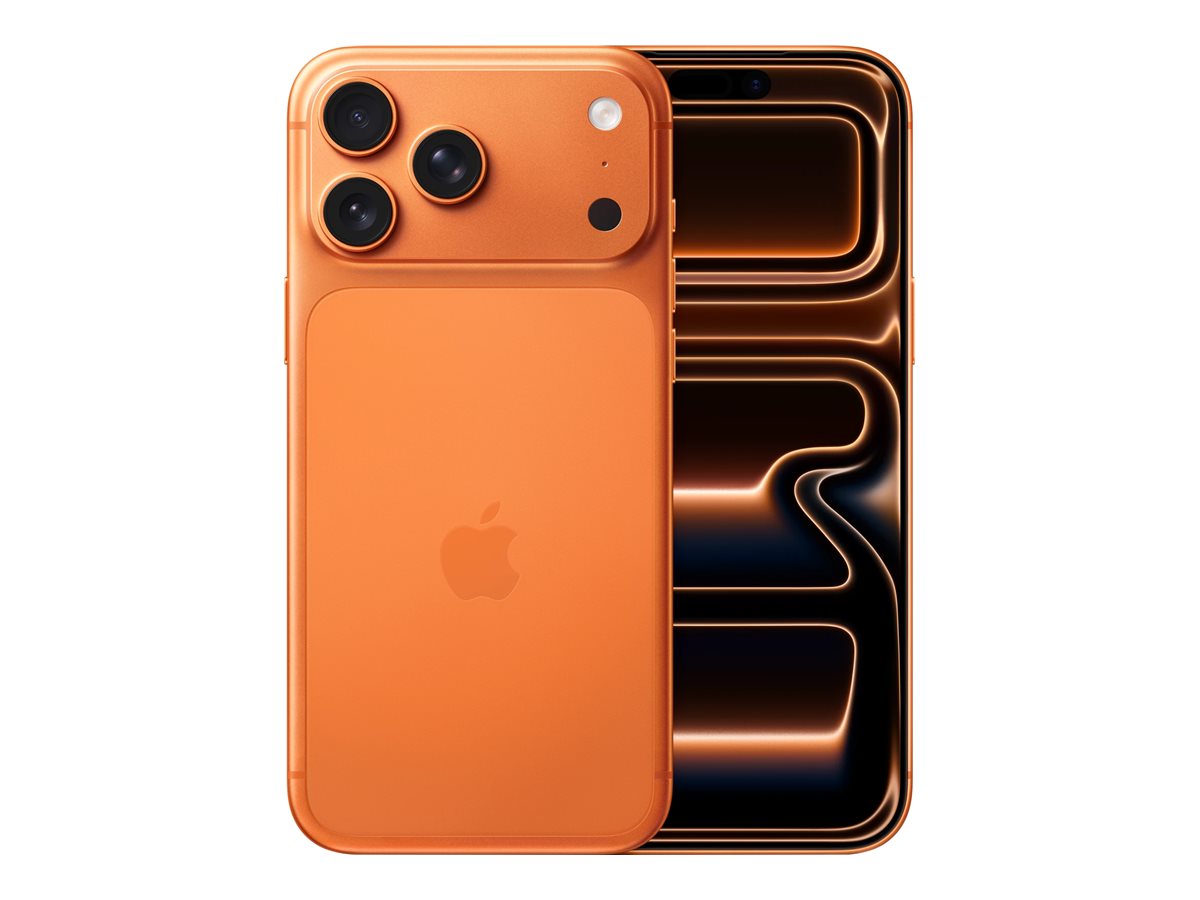 Apple - iPhone 17 Pro Max - Cosmic Orange - 6.9 " - Super Retina XDR display - 2868 x 1320 pixels - A19 Pro - Internal RAM 12 GB - 512 GB - Dual SIM - 5G - Main camera resolution 48+48+48 MP - Secondary camera resolution 18 MP - iOS - 26