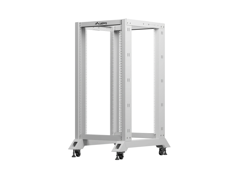 Lanberg Open Rack 19" 22U 600X800 - OR01-6822-S - Grey