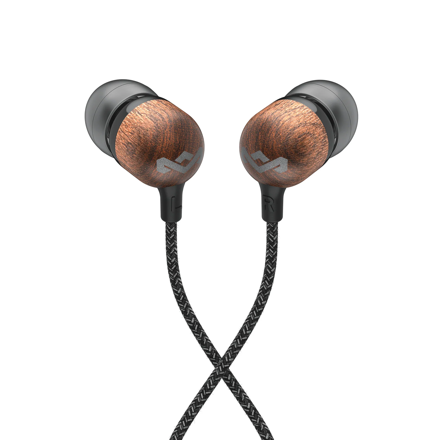 Marley Wired Earbuds - Smile Jamaica - Built-in microphone - USB Type-C - Signature Black