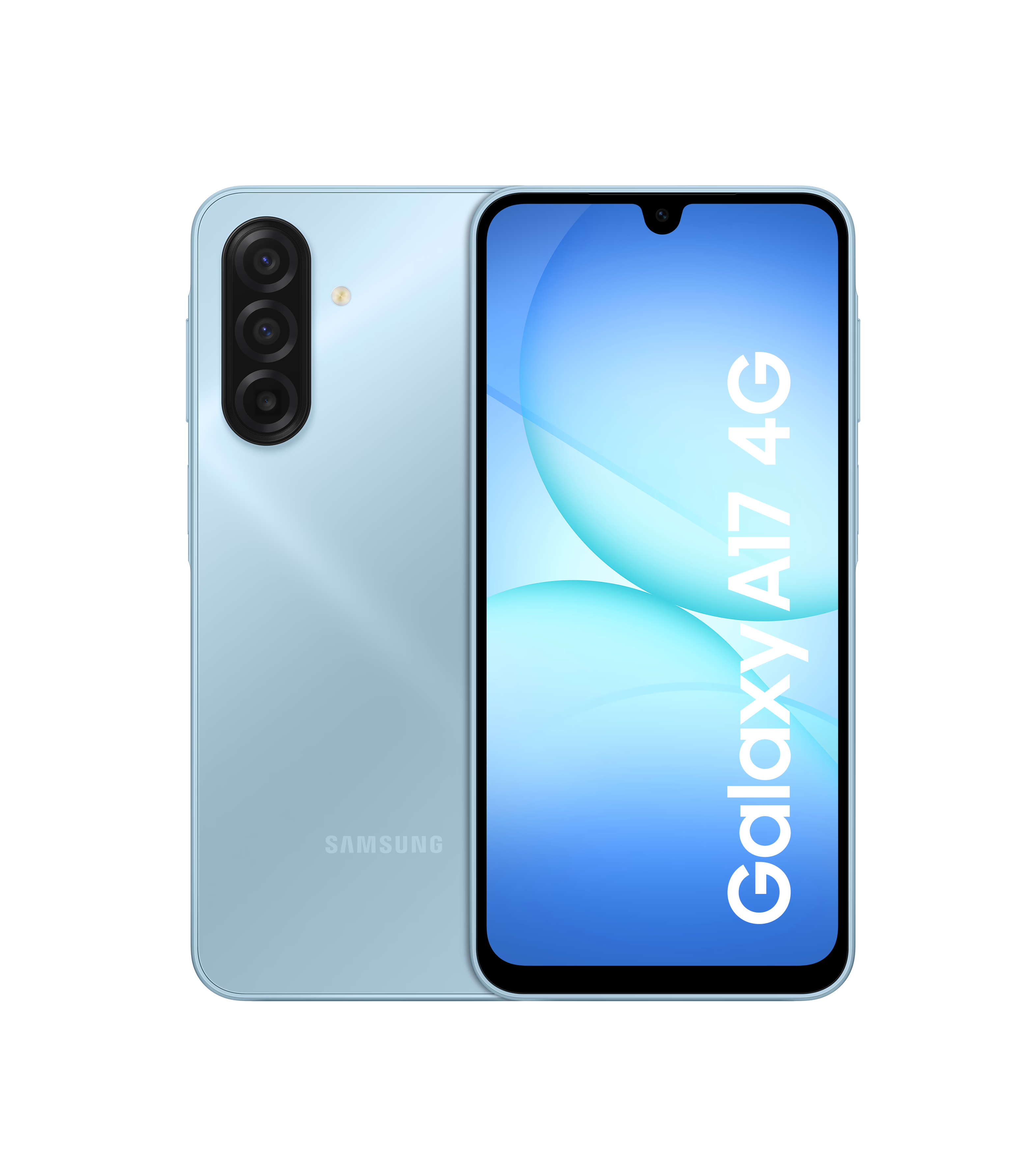 Samsung - Galaxy - A17 - Blue - 6.7 " - Super AMOLED - 1080 x 2340 pixels - Mediatek - Helio G99 - Internal RAM 4 GB - 128 GB - Dual SIM - MicroSD - 3G - 4G - Main camera resolution 50 MP - Secondary camera resolution 5 MP - Android - 5000 mAh