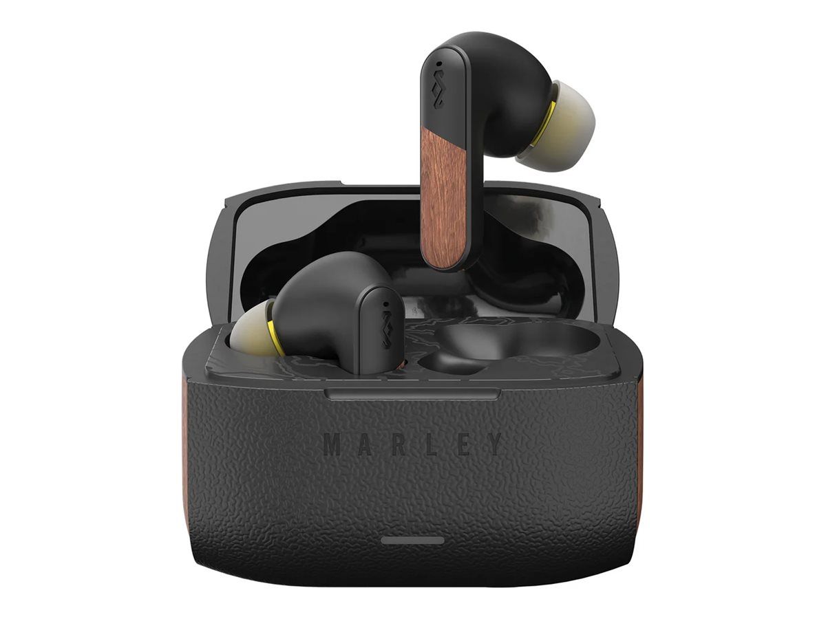 Marley Wireless Earbuds - Trenchtown - Built-in microphone - Bluetooth - ANC - Signature Black