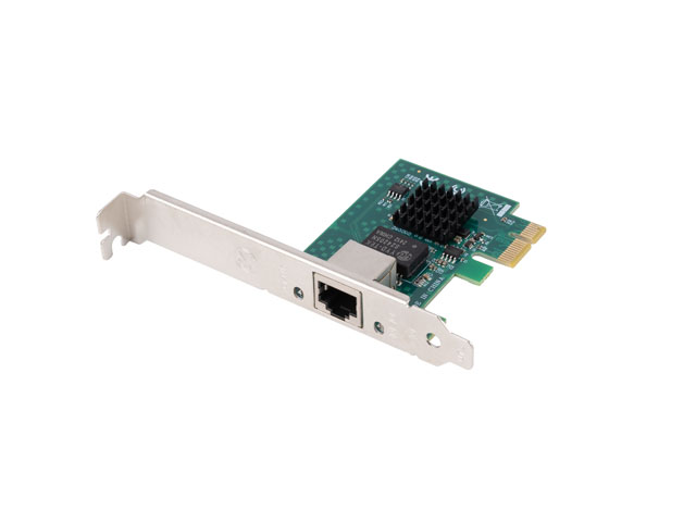 Lanberg - PCI-Express to RJ45 Ethernet Adapter network card PCI-E X1 1X RJ45 2.5GB Low profile - PCE-25GB-001